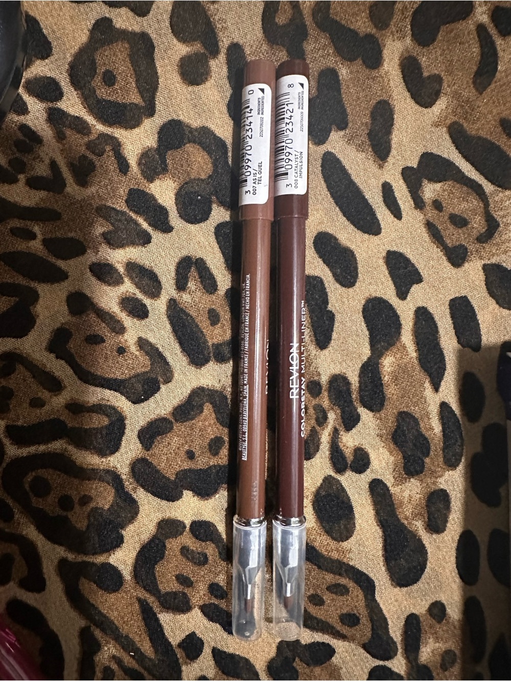 Revlon Brown Dual Eyeliner/Lip Pencil Set